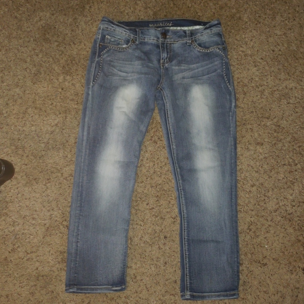 Maurice's Crop Skinny Jean's size 9/10